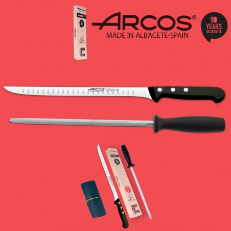 JGO CUCHILLO JAMONERO+CHAIRA ARCOS