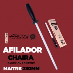 Cuchillo jamonero y afilador Maitre - Arcos - 2 piezas por 25,50 €