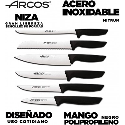 Arcos Juego Cuchillos Cocina Profesionales