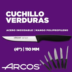 Arcos Juego Cuchillos Cocina Profesionales, Cuchillos Cocina Profesional, 6 pzas