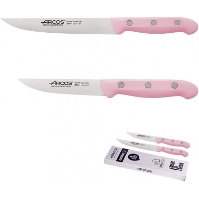 Arcos - juego de Cuchillos, 2 Pza, Cuchillo Cocina Profesional 150mm +  Cuchillo universal 100mm