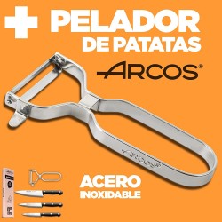 Arcos Juego Cuchillos Cocina Profesionales, Incluye pelador de patatas Arcos