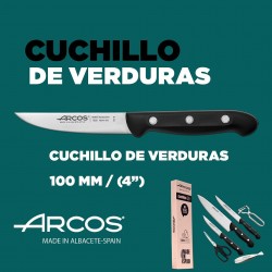 Arcos Juego Cuchillos Cocina Arcos, Arcos Cuchillos, Cuchillo Profesional, 6 Piezas