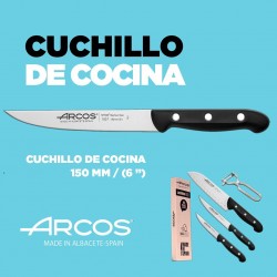 Arcos Juego de cuchillos, Cuchillo Japones Arcos, 4 piezas