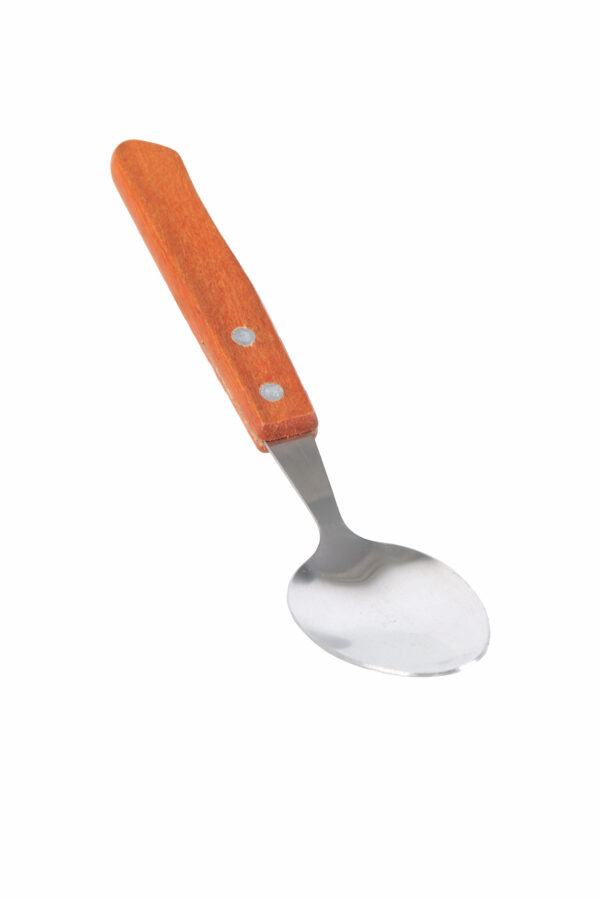 Cuperinox Classic Line – Set de 6 Cucharas de Mesa con Acero Inoxidable y Mango de Madera – Diseño Clásico y Ergonómico - Imagen 3
