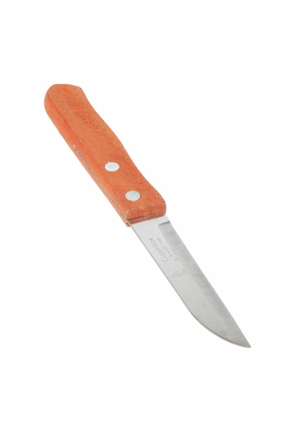 Cuperinox Classic Line – Set de 6 Cuchillos de Cocina con Hoja de Acero Inoxidable y Mango de Madera – Corte Preciso para Uso Diario - Imagen 2