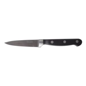 Cuchillo Puntilla Forjado 10 cm | Acero Inoxidable de Alta Precisión | Ideal para Pelar y Cortes Finos | Mango Ergonómico con Triple Remache
