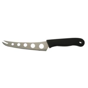 Cuchillo Quesero Calado 15 cm | Hoja Acero Inoxidable Antiadherente | Corte Limpio para Quesos Blandos y Duros | Mango Ergonómico | Apto Lavavajillas