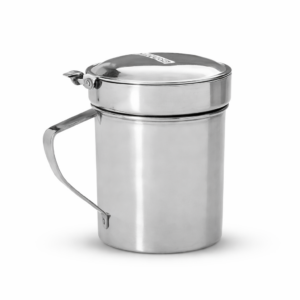 CUPERINOX Grasera Carne 550 ml | Acero Inoxidable | Recoge Grasas de Carne y Aceites | Apta Lavavajillas | Cocina Profesional - Gourmet Oil Collection