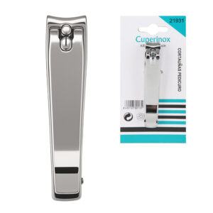 CUPERINOX Beauty Care - Cortauñas Pedicuro Profesional | Acero Inoxidable Resistente | Precisión para Uñas Gruesas y Duras | Uso Doméstico y Profesional | Caja Blanca