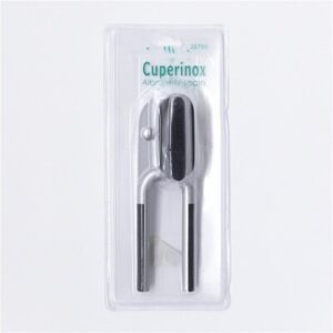 Cuperinox – Abrelatas Matizado de Acero Inoxidable | Corte Preciso y Suave | Mango Ergonómico | EasyOpen Line