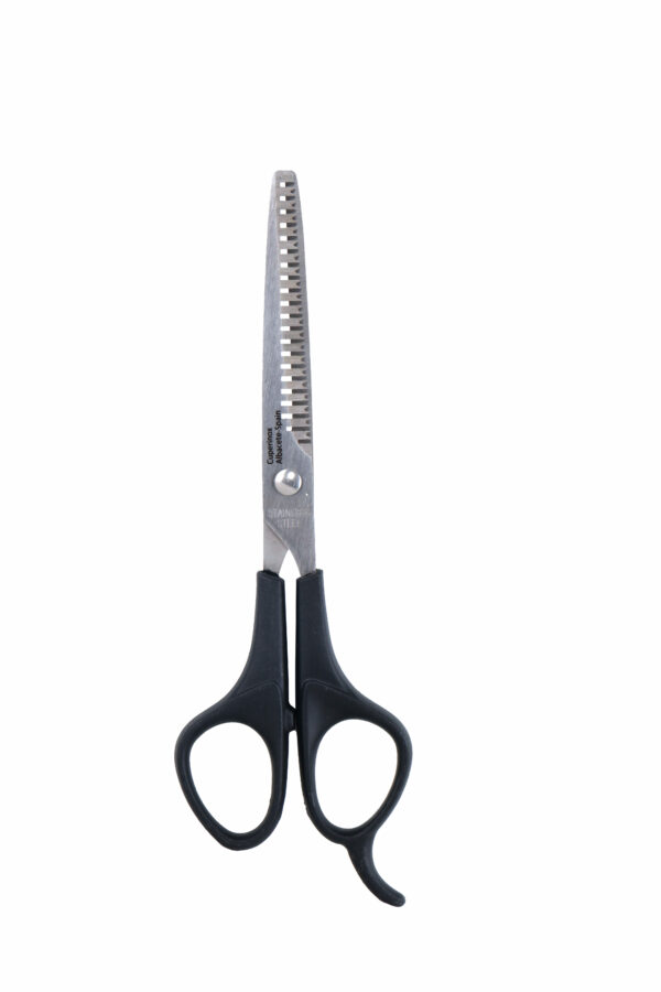 CUPERINOX Stylist Series - Tijera Peluquero Profesional de Entresacar 16,5 cm | Acero Inoxidable Mate | Corte de Texturizado y Desfilado | Uso Profesional en Salones - Imagen 2