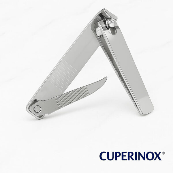 CUPERINOX Beauty Care - Cortauñas Pedicuro Profesional | Acero Inoxidable Resistente | Precisión para Uñas Gruesas y Duras | Uso Doméstico y Profesional | Caja Blanca - Imagen 4