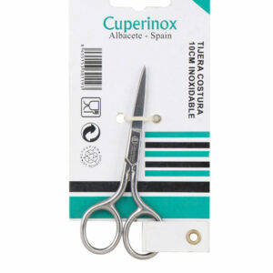 CUPERINOX Couture Series - Tijera Costura Profesional 10 cm | Acero Inoxidable de Alta Precisión | Corte Fino para Detalles y Acabados | Uso Doméstico y Profesional