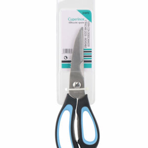 Cuperinox Kitchen Pro Tijeras de Cocina Multiusos 5 en 1 Tijeras de Trinchar Carne y Pescado Acero Inoxidable Cascanueces Abrebotellas Mango Ergonómico Apto Lavavajillas