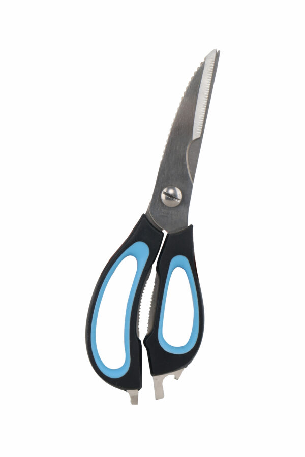Cuperinox Kitchen Pro Tijeras de Cocina Multiusos 5 en 1 Tijeras de Trinchar Carne y Pescado Acero Inoxidable Cascanueces Abrebotellas Mango Ergonómico Apto Lavavajillas - Imagen 2