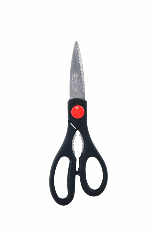 CUPERINOX Kitchen Pro - Tijeras Cocina Multiusos 21 cm | Acero Inoxidable con Mango Ergonómico | Para Carne, Verduras, Pollo y Más | Apto Lavavajillas | Blíster Individual - Imagen 2