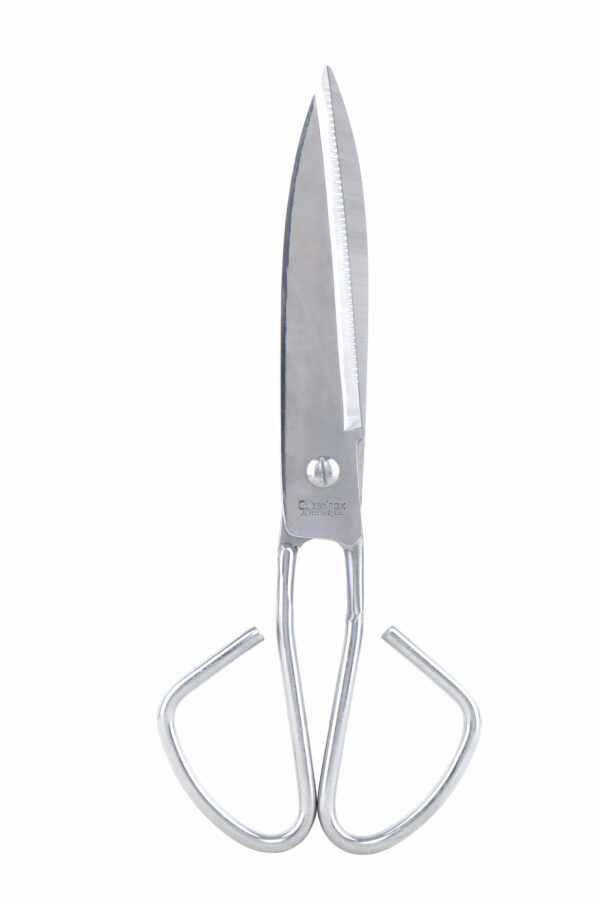 CUPERINOX Kitchen Pro - Tijeras de Pescado 25 cm de Acero Inoxidable | Mango Metálico Robusto | Corte Profesional para Pescado, Carne y Caza | Uso Ambidiestro | Apto Lavavajillas - Imagen 2