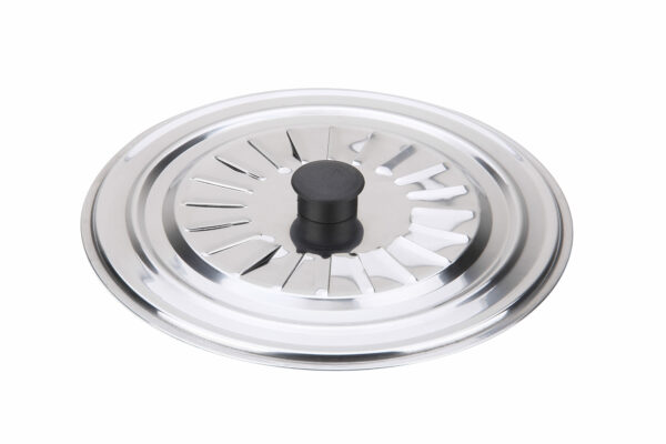 CUPERINOX Clear & Steel Collection - Tapa Multiuso 20 cm | Acero Inoxidable | Antisalpicaduras y Antigrasas | Ideal para Freír y Cocinar Sin Olores