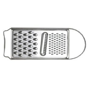 Cuperinox – Rallador Plano de Acero Inoxidable | Diseño Compacto y Ergonómico | Ideal para Queso, Cítricos y Especias | Kitchen Prep Line