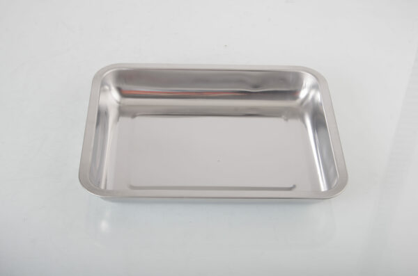 CUPERINOX Serve & Bake Collection - Bandeja para Horno 27x20 cm | Acero Inoxidable Resistente al Calor | Ideal para Asados, Gratinar y Repostería | Fácil Limpieza - Imagen 3
