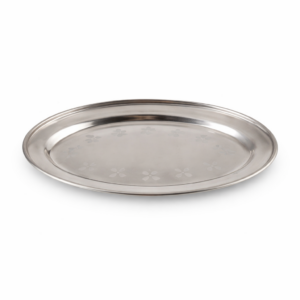 CUPERINOX Serve & Bake Collection - Bandeja de Servir Inox 35 cm | Acero Inoxidable de Alta Calidad | Ideal para Platos Principales y Presentaciones Elegantes | Uso Profesional y Hogar