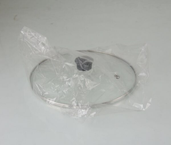 CUPERINOX Clear & Steel Collection - Tapa Cristal Multiuso 36 cm | Borde Acero Inoxidable | Cocina Sin Salpicaduras | Compatible con Ollas y Sartenes - Imagen 2