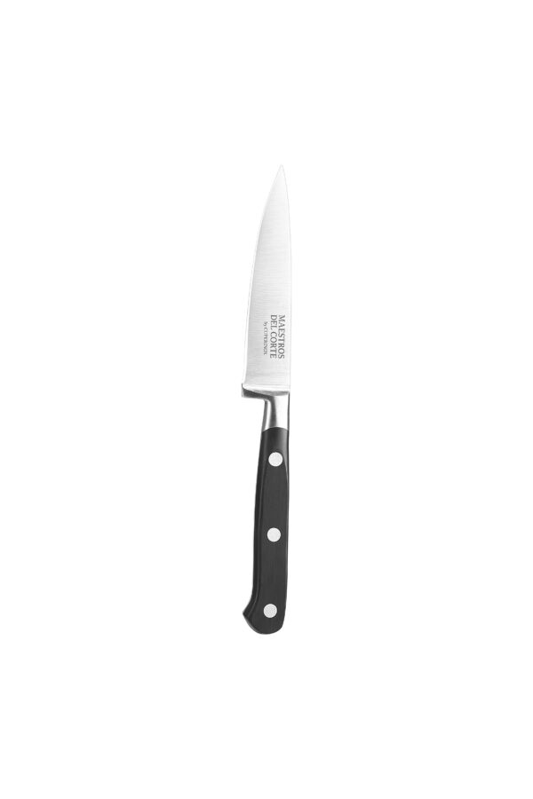 Maestros del Corte by CUPERINOX - Cuchillo Pelador Profesional 9 cm | Hoja de Acero Inoxidable de Alta Precisión | Mango Ergonómico Antideslizante | Cuchillo de Cocina para Frutas y Verduras - Imagen 2