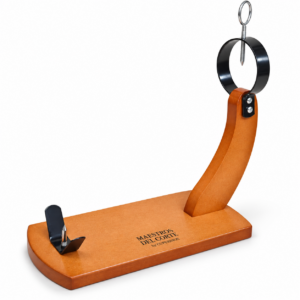 Soporte Jamonero Góndola Cuperinox de Madera – Ajustable para Jamones y Paletas
